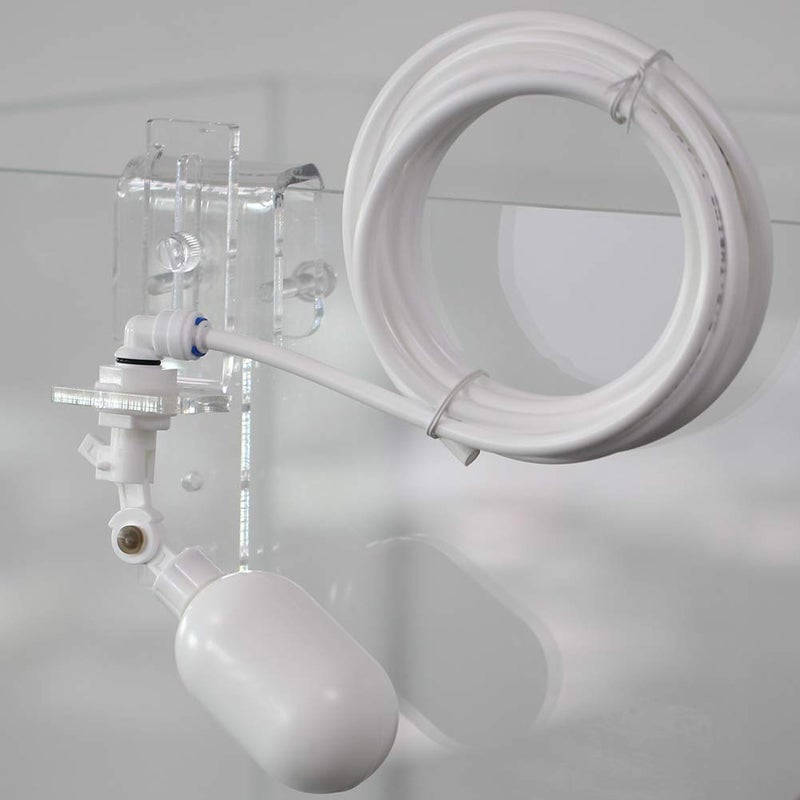SENSTREE ZAOJIAO Auto-top-Off ATO Solution Auto Water Filler Adjustable Float Valve Mounting Aquarium Sump + 1/4" Tube 3 Meters 9.8ft Pipe RO Water Filter System PE White - Image 5